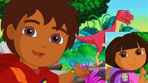dora the explorer diego|Dora and Diego in the Time of Dinosaurs! .